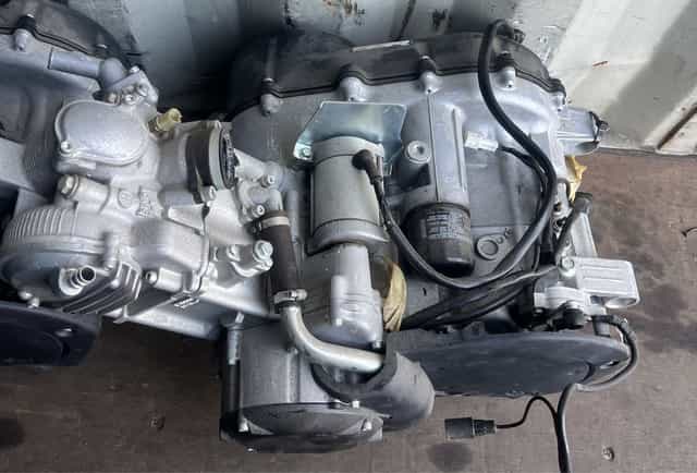 Silnik/engine Yamaha Kodiak Grizzly 450 rozrusznik sprzeglo wariatory