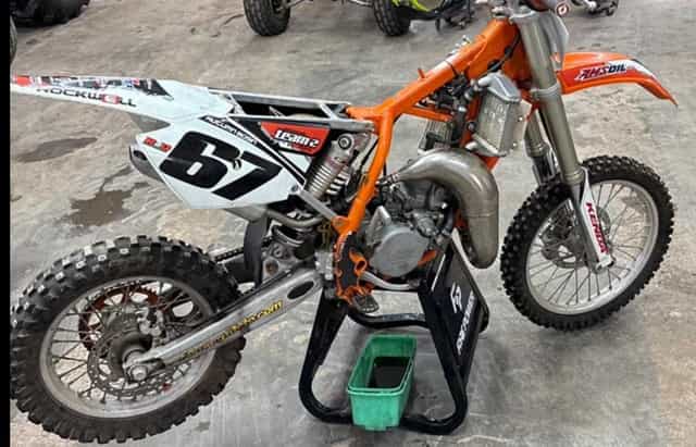 ktm sx 85 06r. lagi wahacz amortyzator polki kierownica pokrywa karter