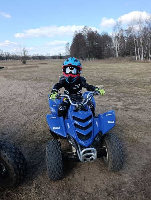 Yamaha Raptor YFZ 50 blue