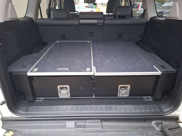 Zabudowa szufladowa Toyota Land Cruiser, Pajero, Jeep, Nissan