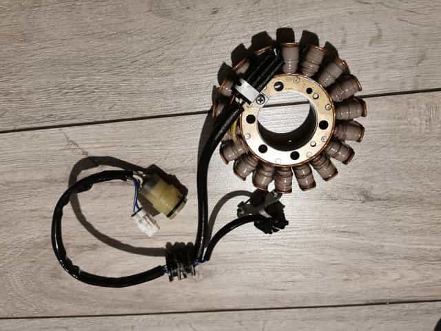 Yamaha raptor 700 uzwojenie alternatora stator cewki oryginal