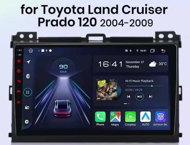 Radio nawigacja TOYOTA LAND CRUISER Navi Gps Android