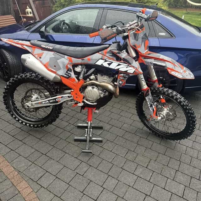 Ktm sxf 350 rozrusznik wtrysk fc 2020