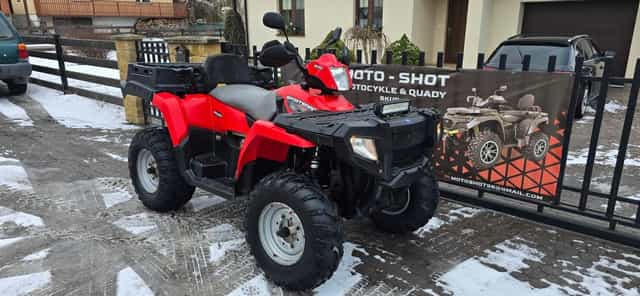 Quad Polaris Sportsman 500 LONG 4x4! 2007r!Homologacja L7e 15Kw!Kiper!