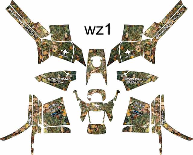 Naklejki Polaris Sportsman 500 Okleina