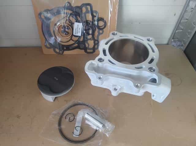 Kawasaki kxf 250 rok 04-08 cylinder tłok uszczelki