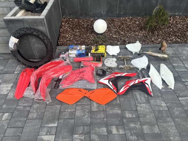 Części honda ktm plastiki crf exc sxf