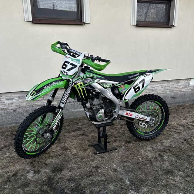 kawasaki kxf 250  2015R WTRYSK Podwójny Renthal Showa Zadbany