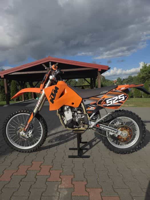 KTM EXC 525/ 450 RFS Stan BDB/ Zamiana na nowsze 2t