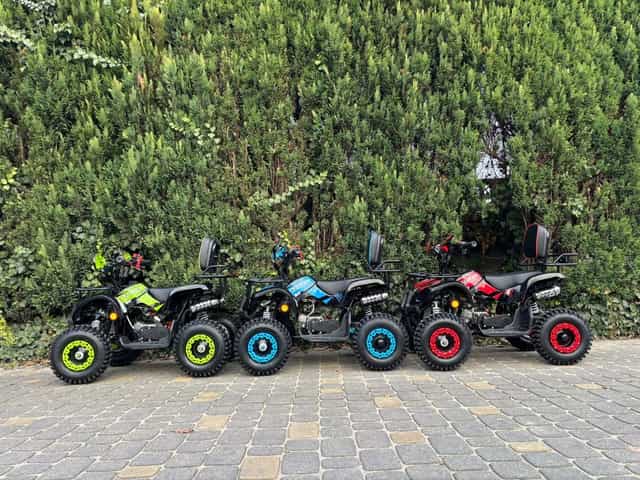 MINI QUAD 50CC Pelikan Torino Wyświetlacz LEDY Oparcie Dostawa Raty