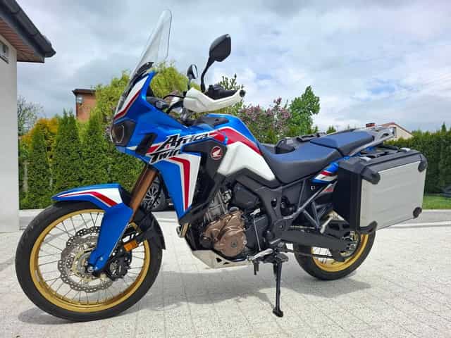 Honda CRF 1000 L Africa Twin niski przebieg, manual, oryginał, kufry, bezwypadkowy