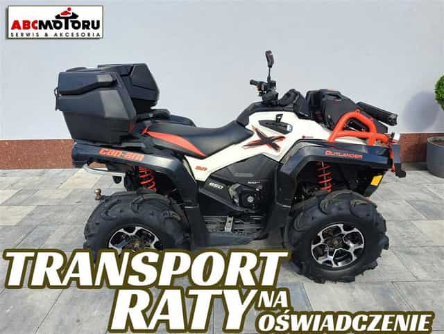 Can-Am Outlander 650 XMR, 2016 r. transport, raty na oświadczenie!