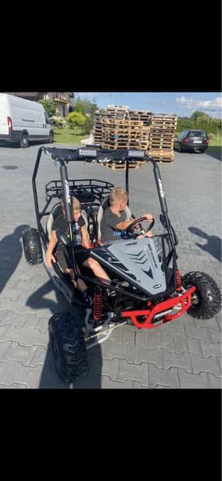 Buggy asix 125 12MTH JAK NOWY! Quad Transport