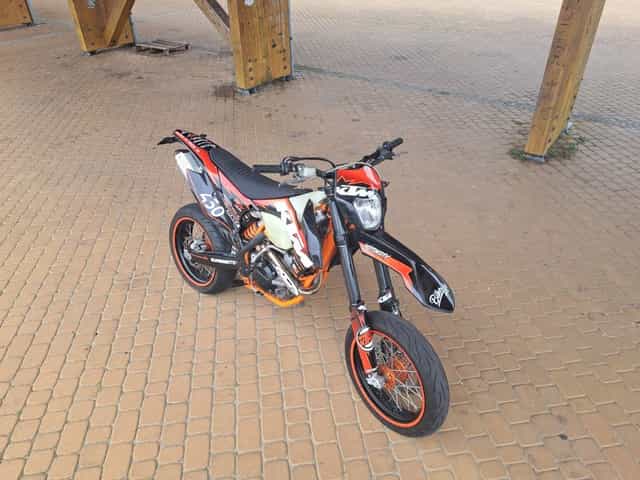 ktm exc 450 SUPERMOTO 2013