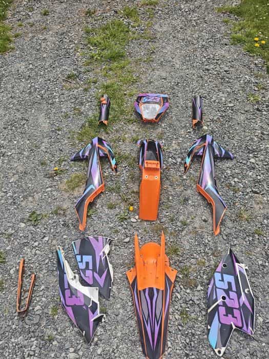 Komplet plastików KTM EXC/XC/SX 17-19
