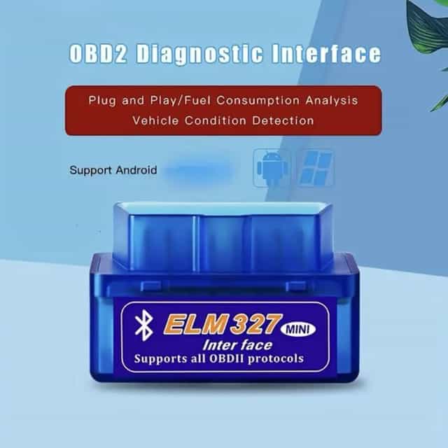 Interfejs diagnostyczny ELM 327 OBD2 bluetooth kostka obd II scaner