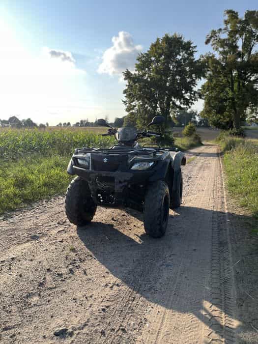 Suzuki kingquad 450 zarejestrowany 4x4 WTRYSK quad terenowy offroad