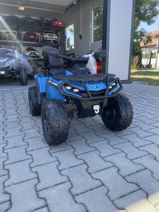 Quad na akumulator Can-Am 24V Outlander ATV 4x200W Niebieski