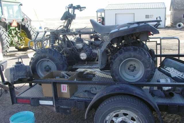 yamaha grizzly 600 kartery glowica wal wariator stator modul rozruszni