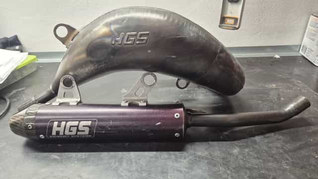 Układ wydechowy hgs z carbonową końcówka