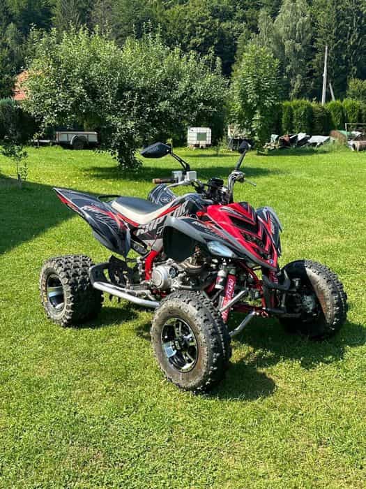 Yamaha Raptor 700r zajerestrowana