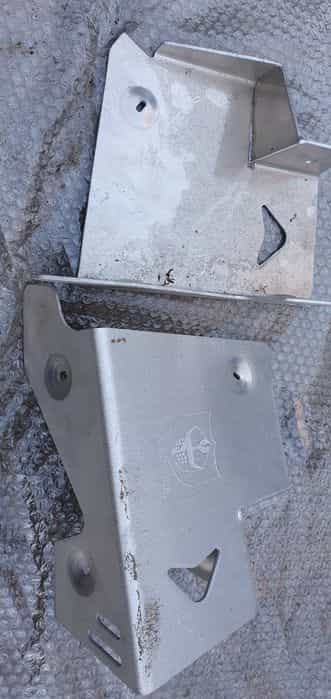 Osłony aluminiowe Suzuki Kingquad wachaczy tylnych pro amour