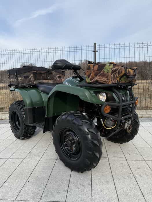Yamaha Grizzly 350*TOP STAN*kufry - hak - wyciagarka bruin kymco