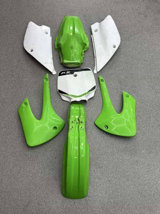 Plastik Plastiki Komplet Plastików KAWASAKI KX85 R 01-13