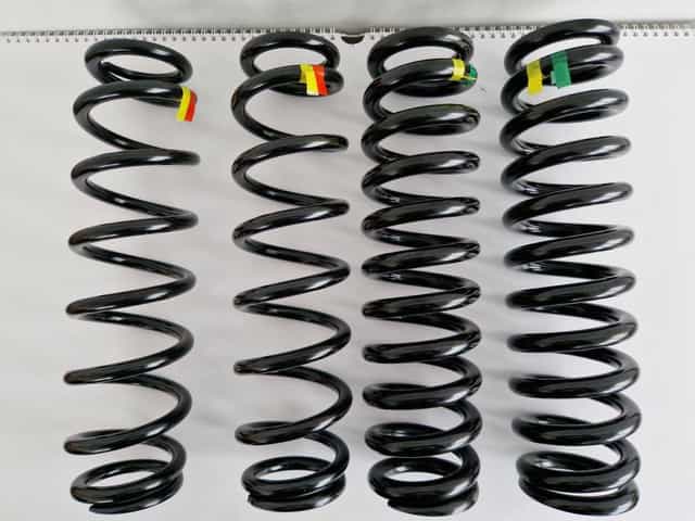 Kawasaki MULE PRO utwardzone sprężyny zawieszenia, 4 szt, ORYGINALNE