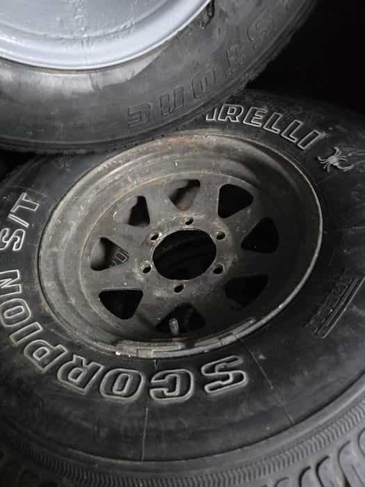 Sprzedam koła Nissan Patrol 15" - komplet