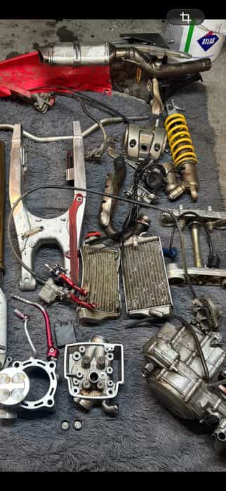 Wał,koło,skrzynia,lagi,kartery honda crf450 06r