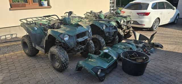 Quad Kawasaki Brute Force KVF 300 ! 2017r! Kymco Mxu! Pakiet 3 sztuki!