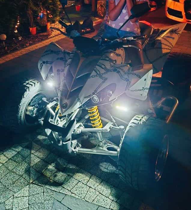 Yamaha Raptor 350 zarejestrowany cena zimowa mocny i szybki