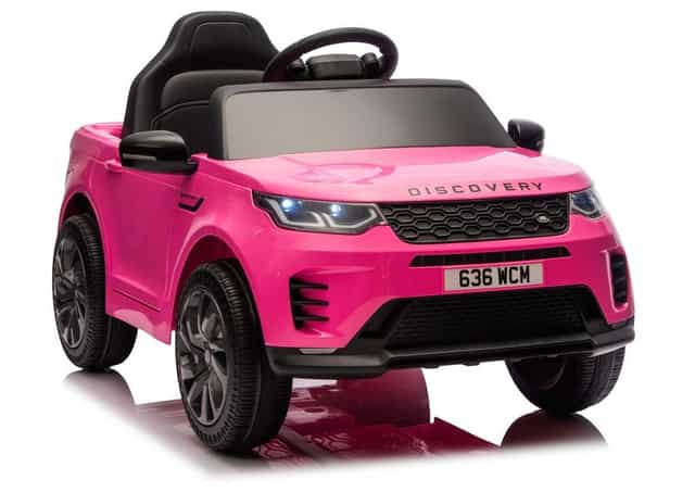 Pojazd Na Akumulator Land Rover Discovery DLS-K06 Różowy