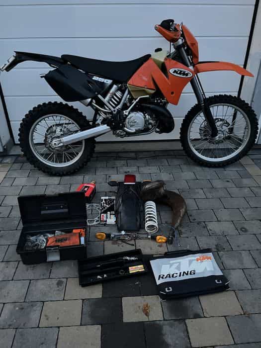 KTM EXC 250 do Rejestracji 2001r 2t