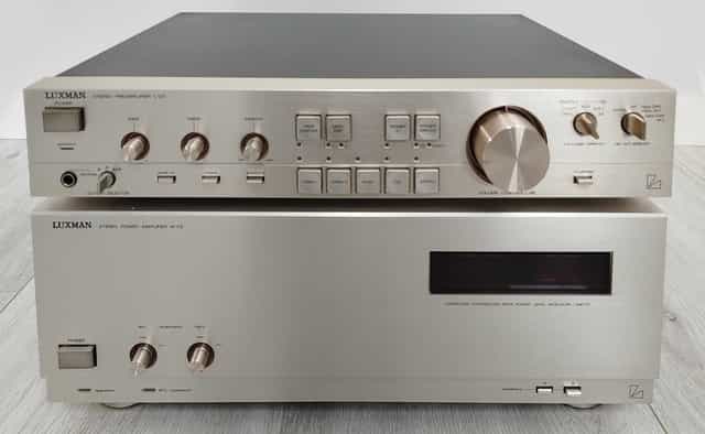 Luxman C-03 & Luxman M-03