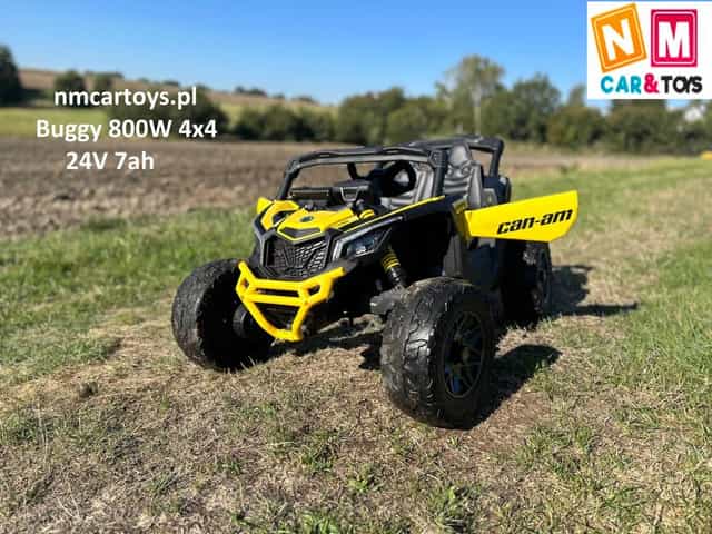 Auto na akumulator 800W 24v7ah  DK-CA003 Pojazd Buggy MAVERICK CAN-AM
