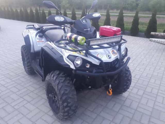 Quad Can-Am 570 XT Outlander MAX poj 650 z wgraną mapą 800R doposażony