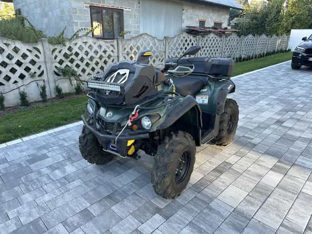 Quad Can Am outlander 570 xu + pług na zime FVat