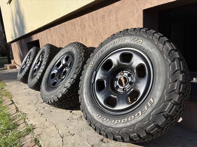 Koła terenowe Bfgoodrich 6x114,3 16” AT nissan navara pathfinder