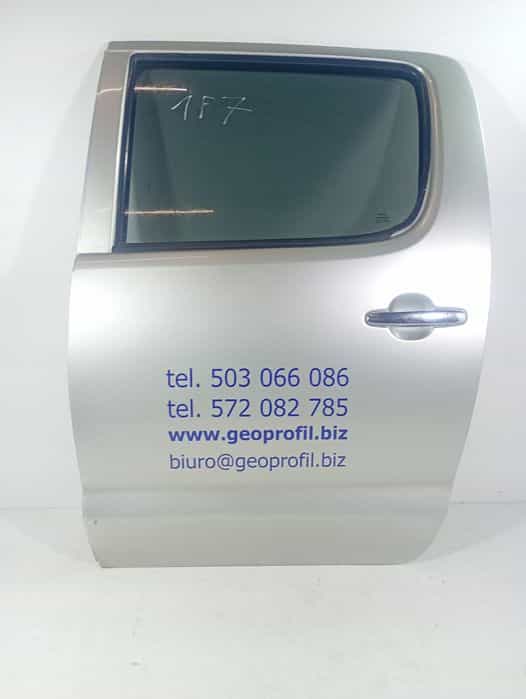 Toyota HILUX 7 VII 05-15 DRZWI LEWE TYLNE TYŁ kod lakieru 1F7