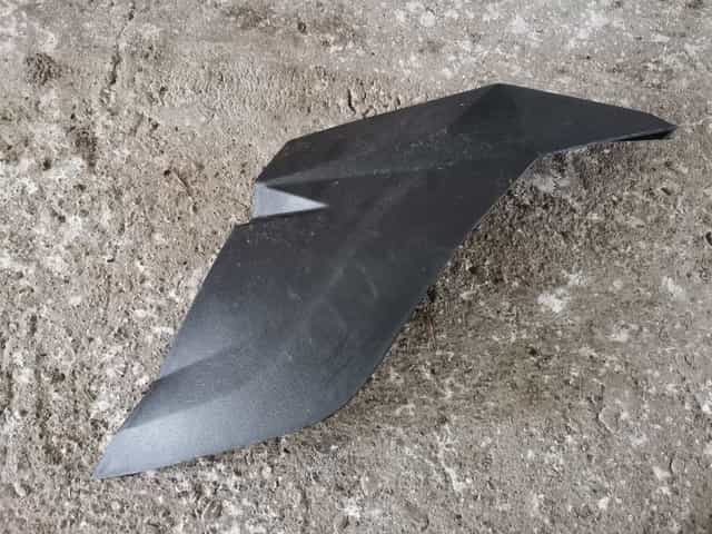 Polaris rzr 1000 zderzak atrapa grill przód lewy osłona poszerzenie