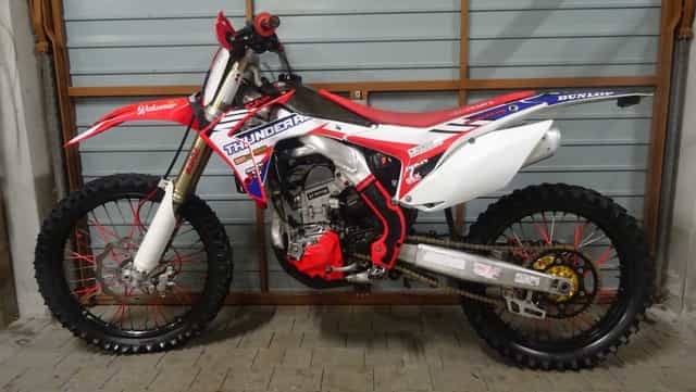 Honda CRF 250 cross 2015r. zamiana