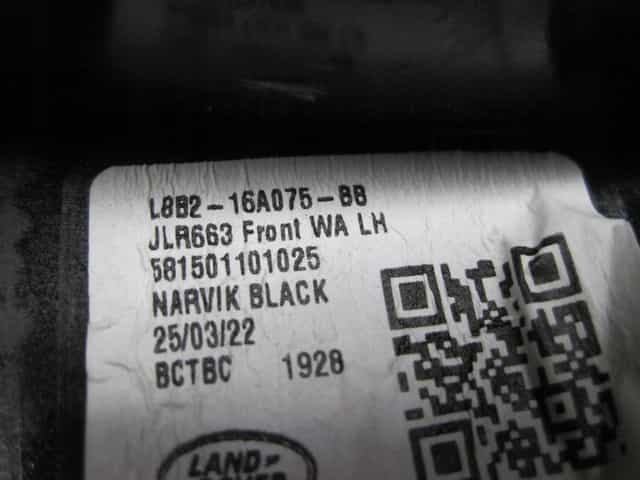 NAKŁADKA BŁOTNIKA PRZÓD LEWA LAND ROVER DEFENDER L8B216A075BB