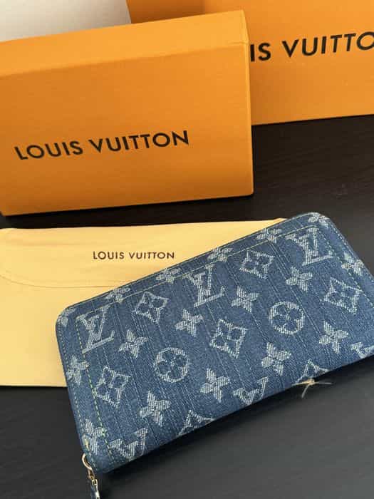 Nowy jeansowy portfel LV Louis Vuitton