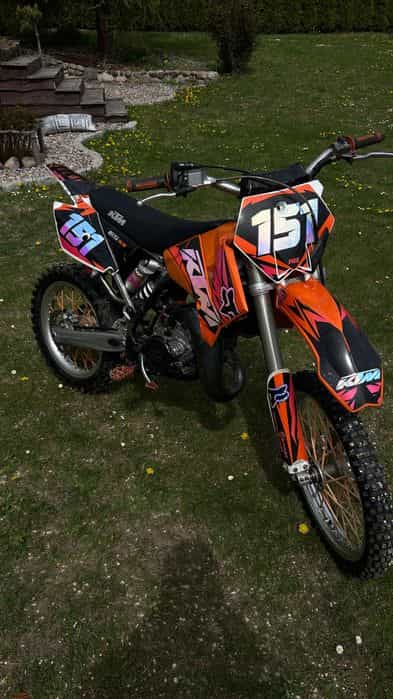 KTM sx 105 2008 po generalnym remoncie