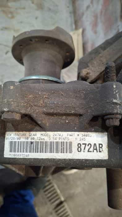 Reduktor Jeep 4.7  model 247WJ. 3.54