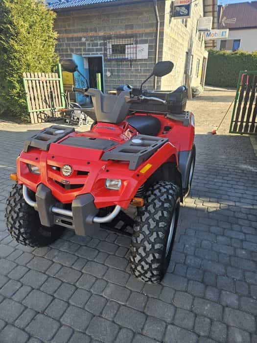 Can-am 400 outlander Bombardier quad, zarejestrowany