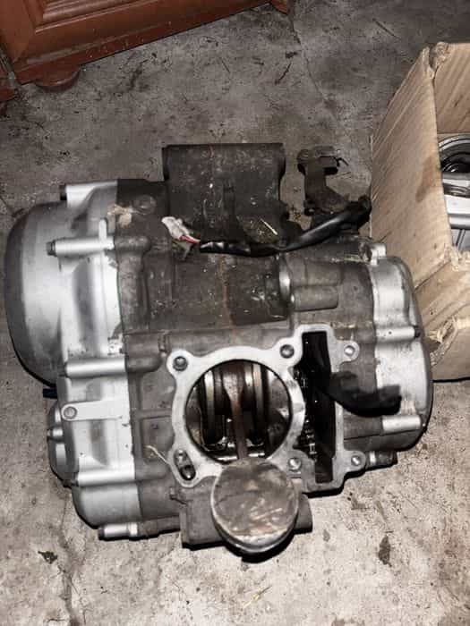 Silnik Yamaha WR125X 2009 – uszkodzony – na części / do remontu