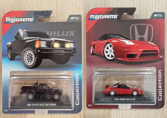 Majorette Collection Toyota Hilux Honda NSX Fast & Furious hot wheels